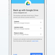 Google Drive can handle contacts and calendars for you. Image: Google